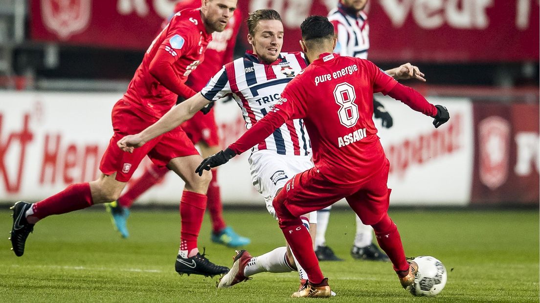 Gelijkspel bij FC Twente - Willem II