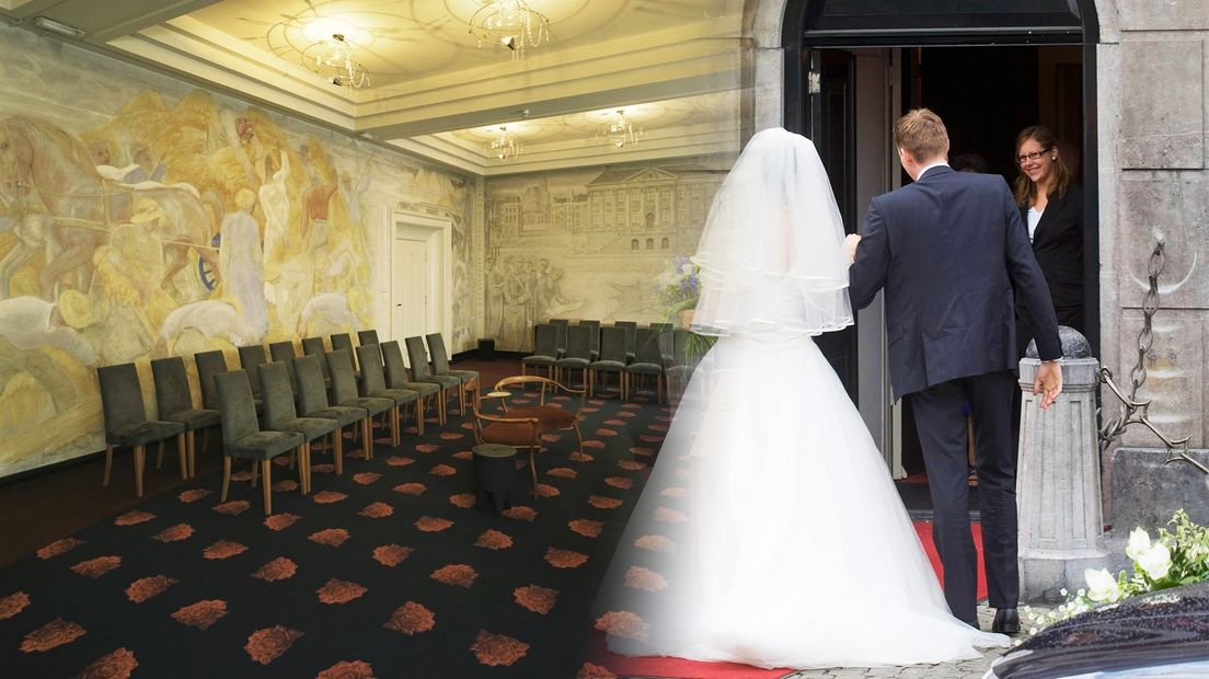 Een van de maatregelen is dat trouwen voor een volle zaal niet meer kan