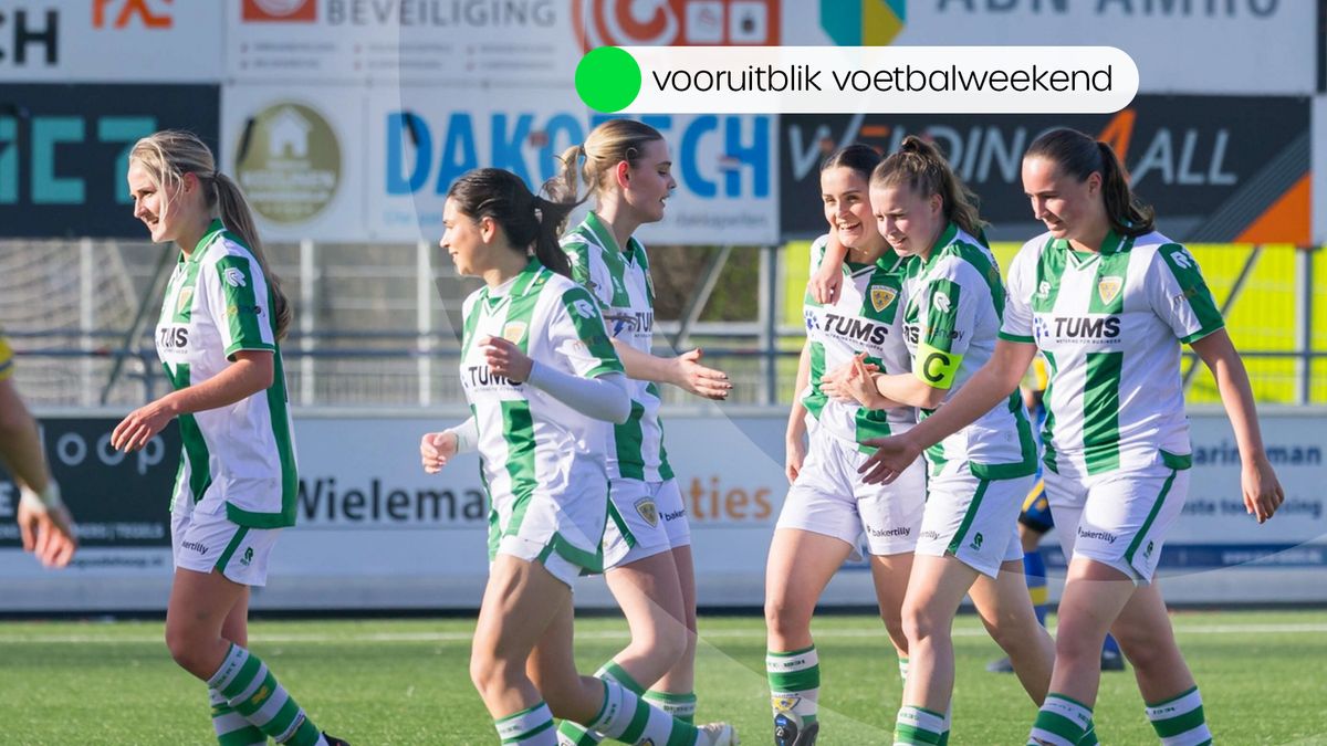 Deze wedstrijden worden dit paasweekend gespeeld in het amateurvoetbal