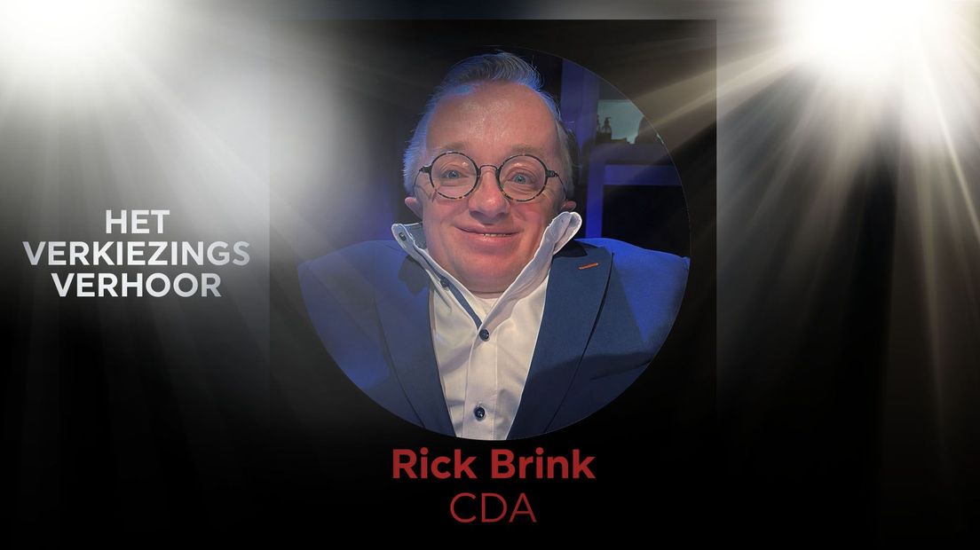 Rick Brink, lijsttrekker CDA Overijssel