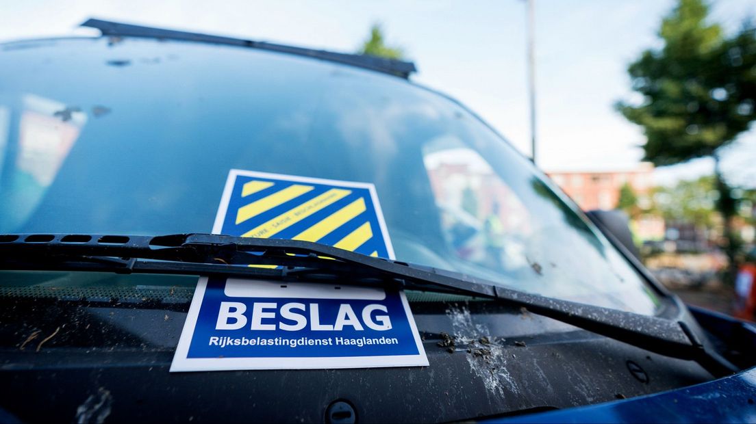 In beslag genomen vanwege belastingschuld