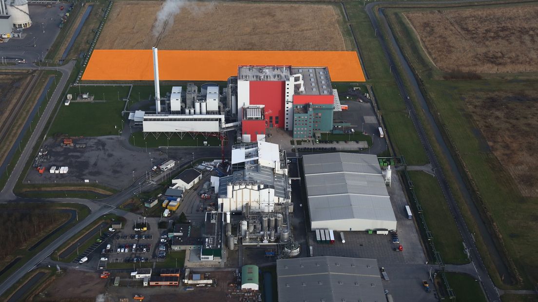 De fabriek van Energy from Waste in Delfzijl