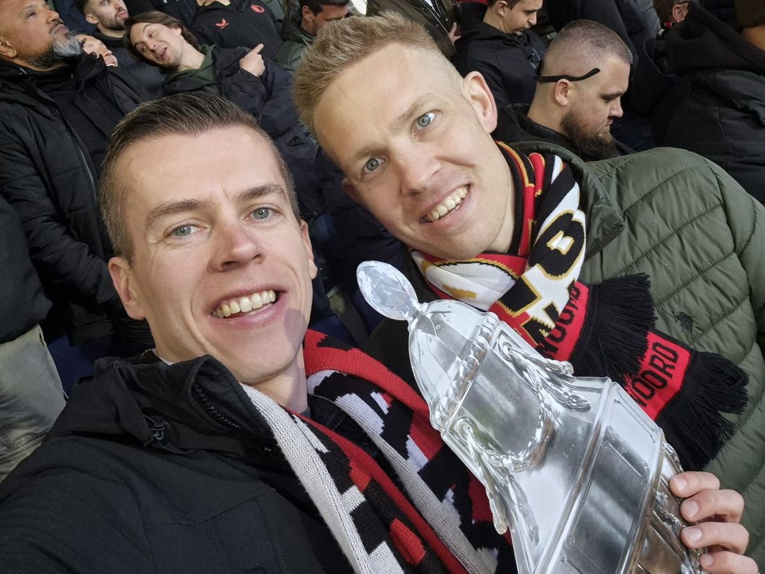 Op wilskracht gaat Wesley naar de bekerfinale