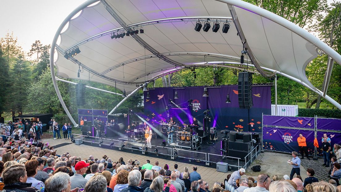 Edwin Evers Band voor drie concerten naar het Zuiderpark Edwin Evers Band voor drie concerten naar het Zuiderpark