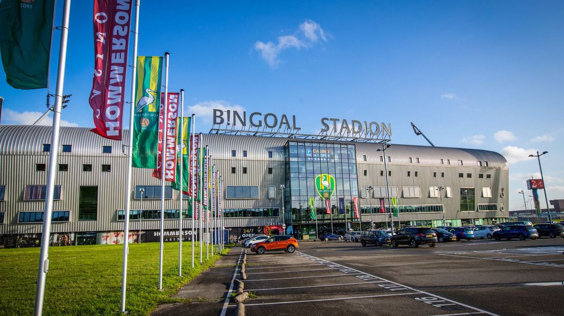 Het stadion van ADO Den Haag