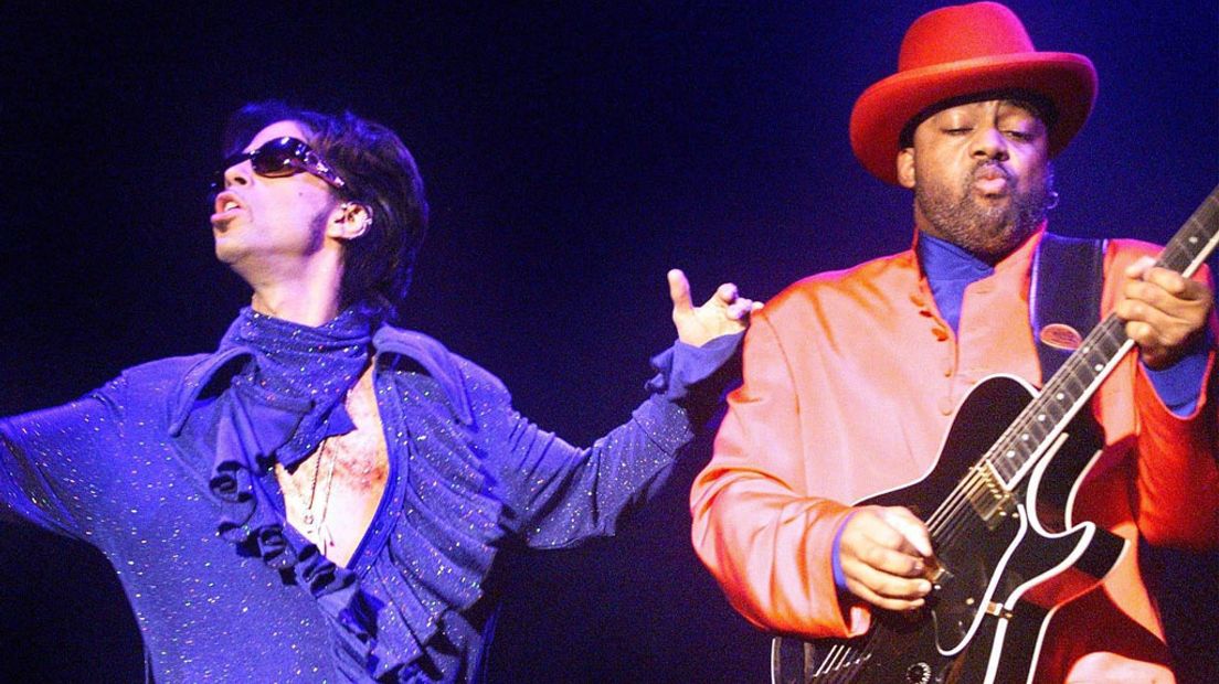 Prince in september 1998 in de Utrechtse Jaarbeurs