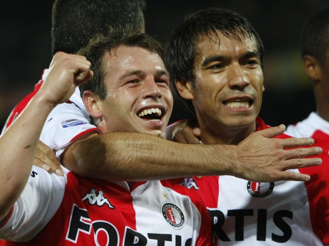 Nicky Hofs in zijn tijd bij Feyenoord