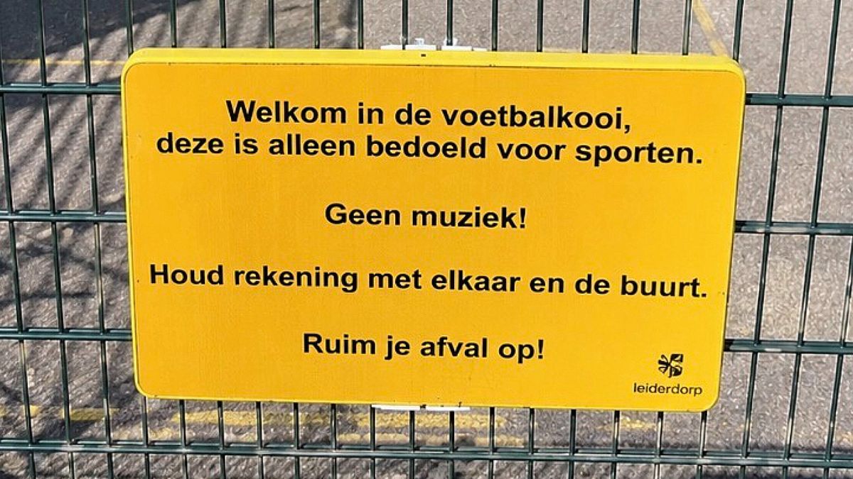 Bewoners klaar met overlast bij voetbalkooi: ‘Het is niet leuk meer hier'
