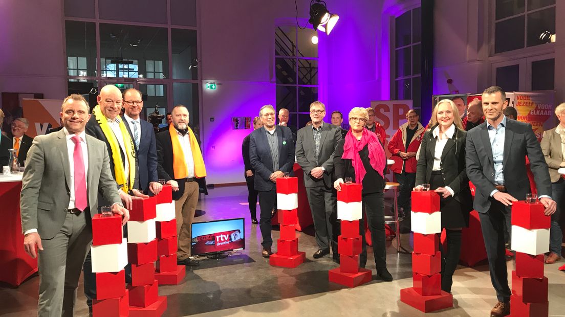 De partijen staan allemaal tegenover het VVD-standpunt over het azc (Rechten: Margriet Benak / RTV Drenthe)