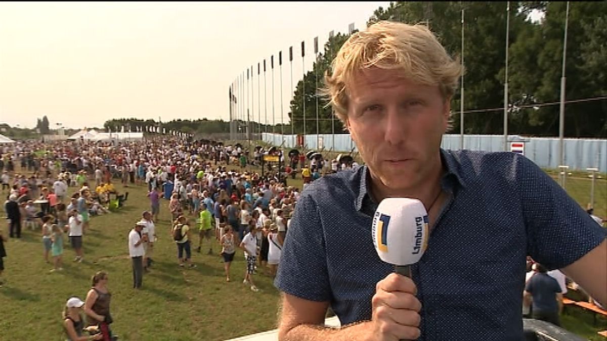 Harde wind en hitte tijdens OLS in Maasniel
