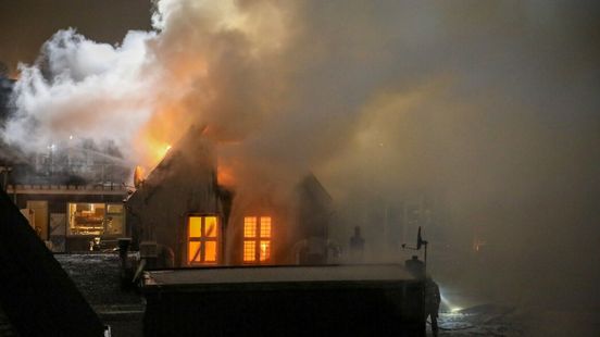 Demi rende met katten naar buiten bij grote brand in Leeuwarden Nieuws