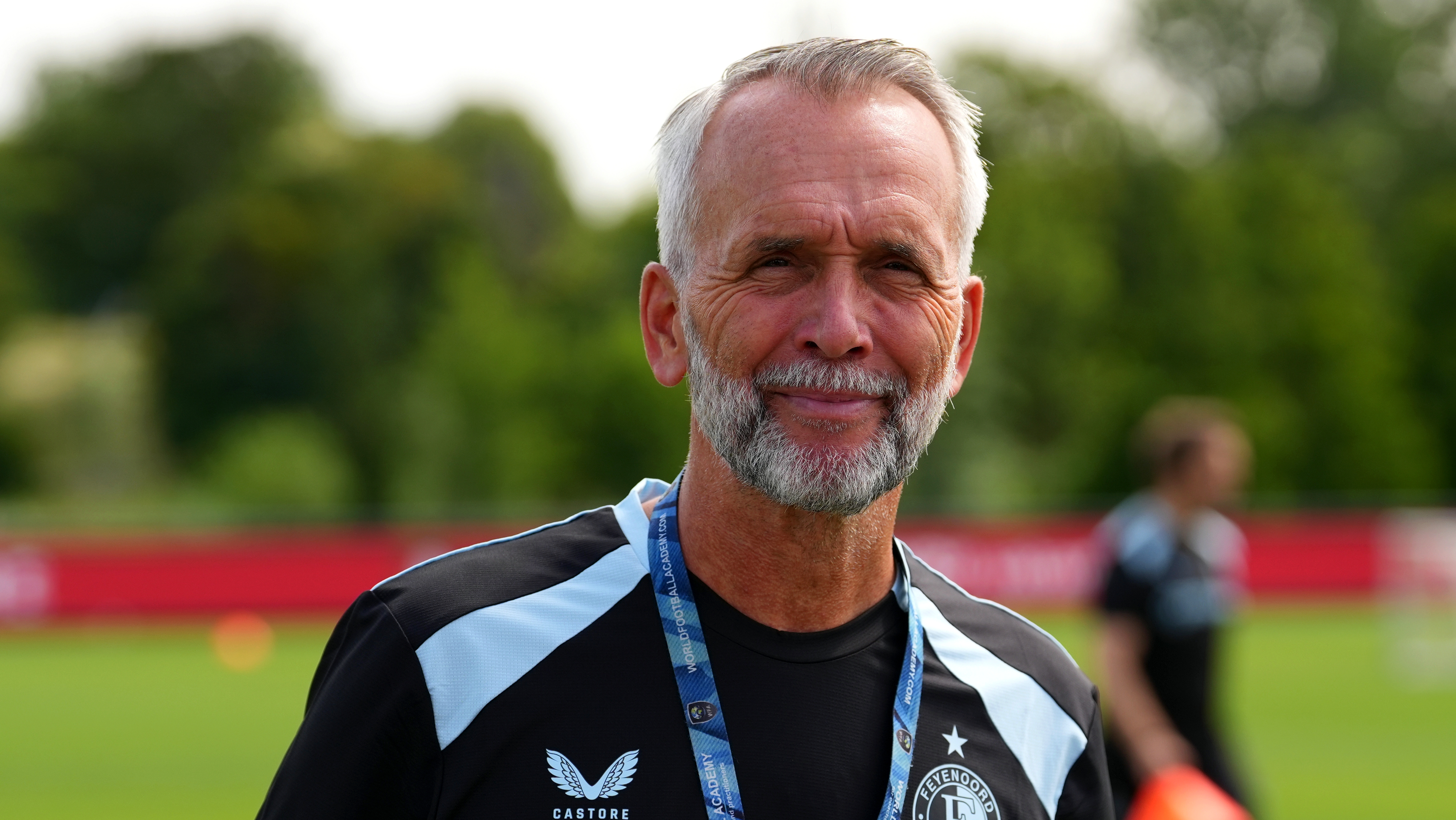 Adrie Poldervaart als trainer van Feyenoord Onder 21