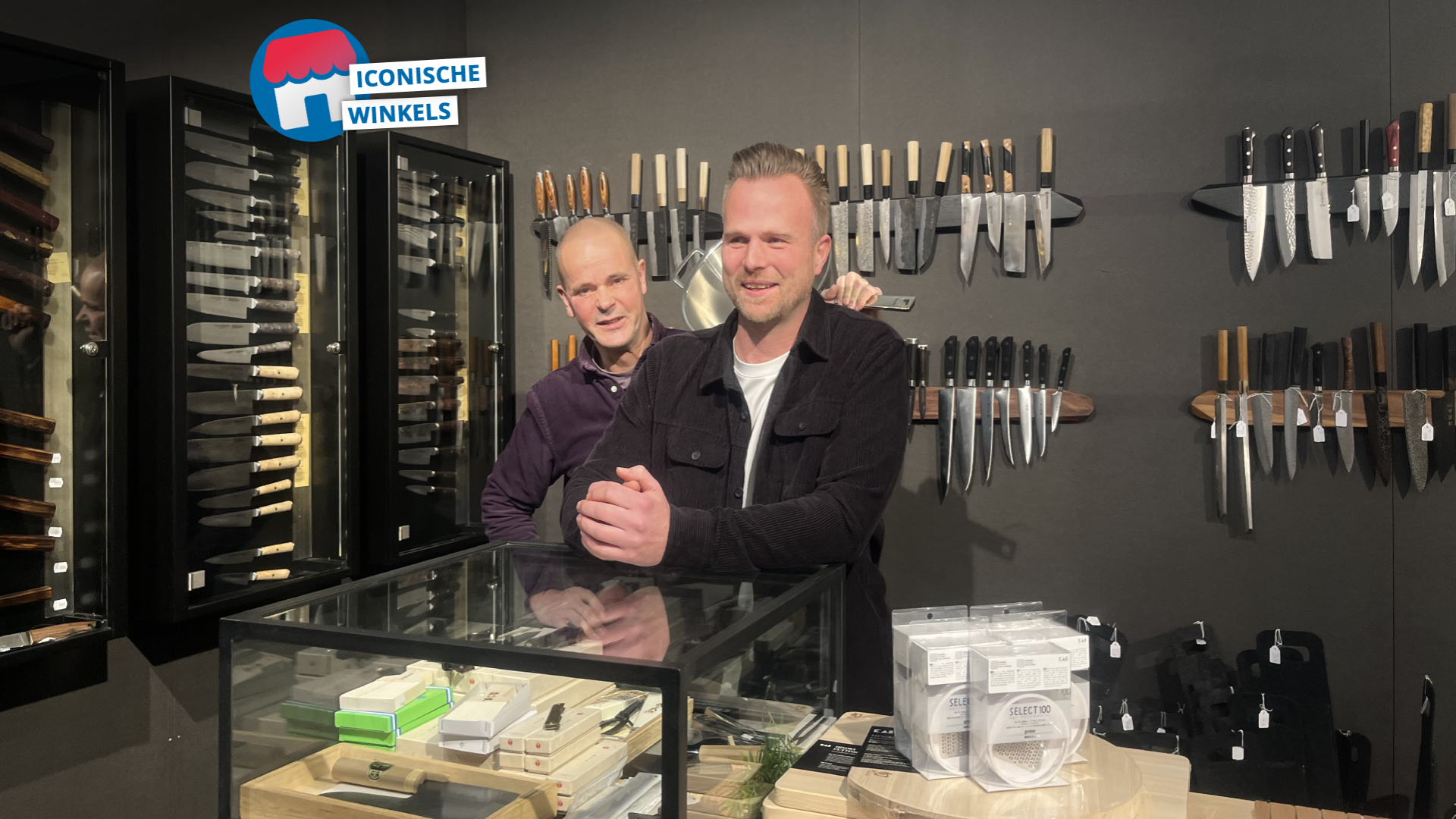 De eigenaren van Kookpunt, Franz Kliegel (36) en Ton van der Kolk (64)