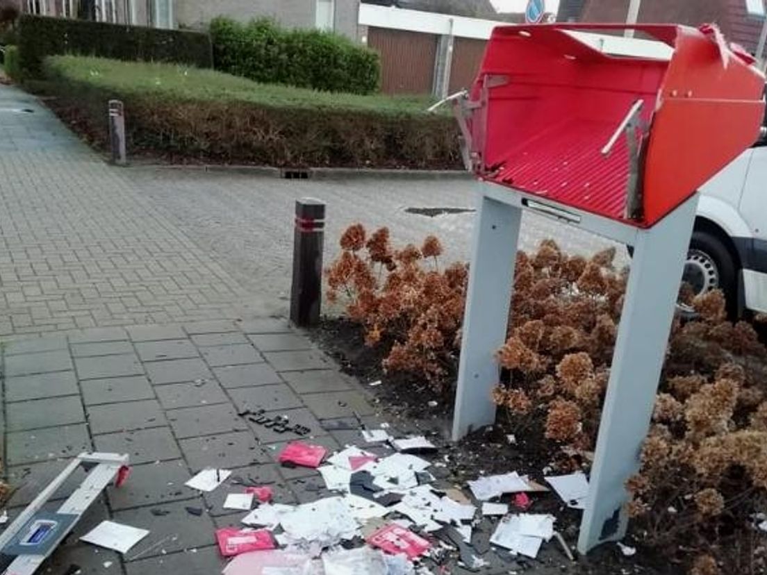 Vandalisme in Oude-Tonge