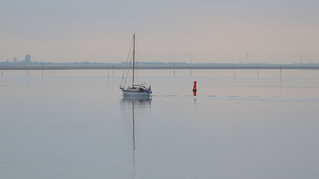 Aan de Schouwse kant van de Oosterschelde