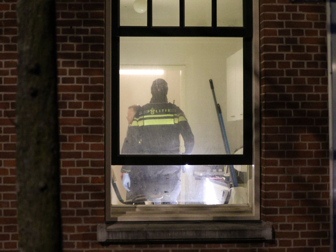 De woning van de verdachte is uitgebreid doorzocht.