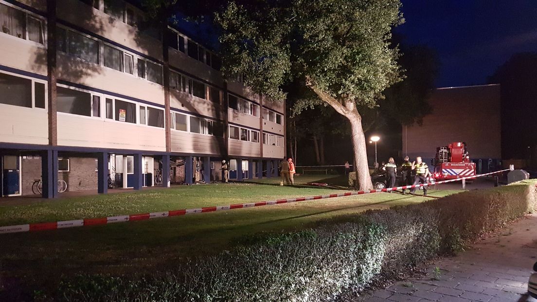 De brand brak rond 4 uur uit (Rechten: Persbureau Meter)