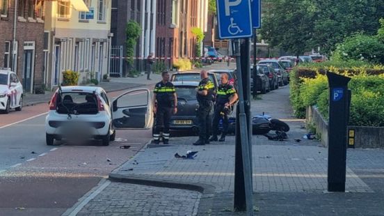 Motorrijder zwaargewond na botsing | Politie deelt beelden van kilometerslange achtervolging. Motorrijder zwaargewond na botsing | Politie deelt beelden van kilometerslange achtervolging.