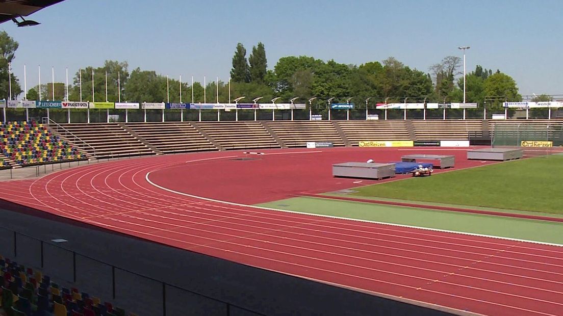 Het FBK-stadion in Hengelo