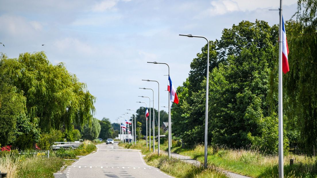 De Voorweg tussen Boskoop en Hazerswoude-Dorp