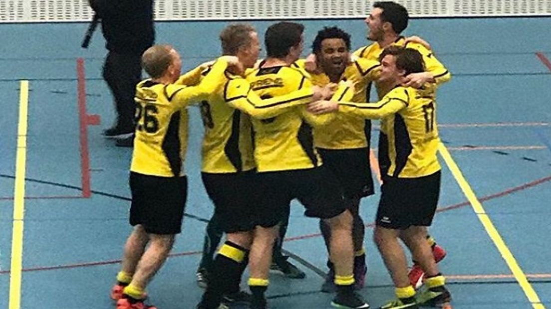 Alcides won de 30e editie van het Jan Bralten Futsal toernooi in Meppel (Rechten: twitter Alcides)