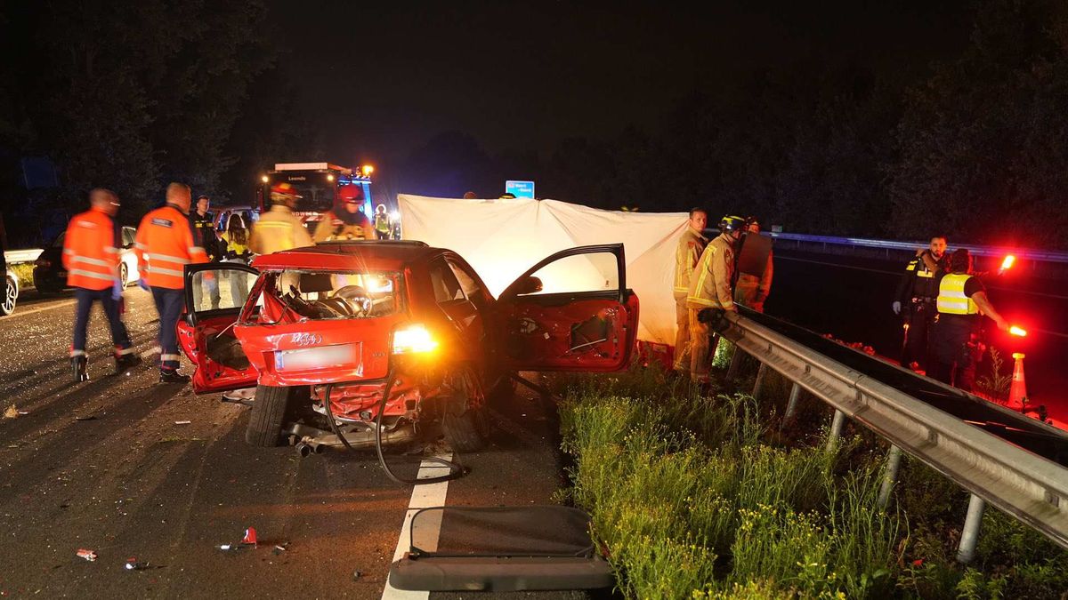 Man uit Montfort overleden bij ongeluk op A2 bij Maarheeze