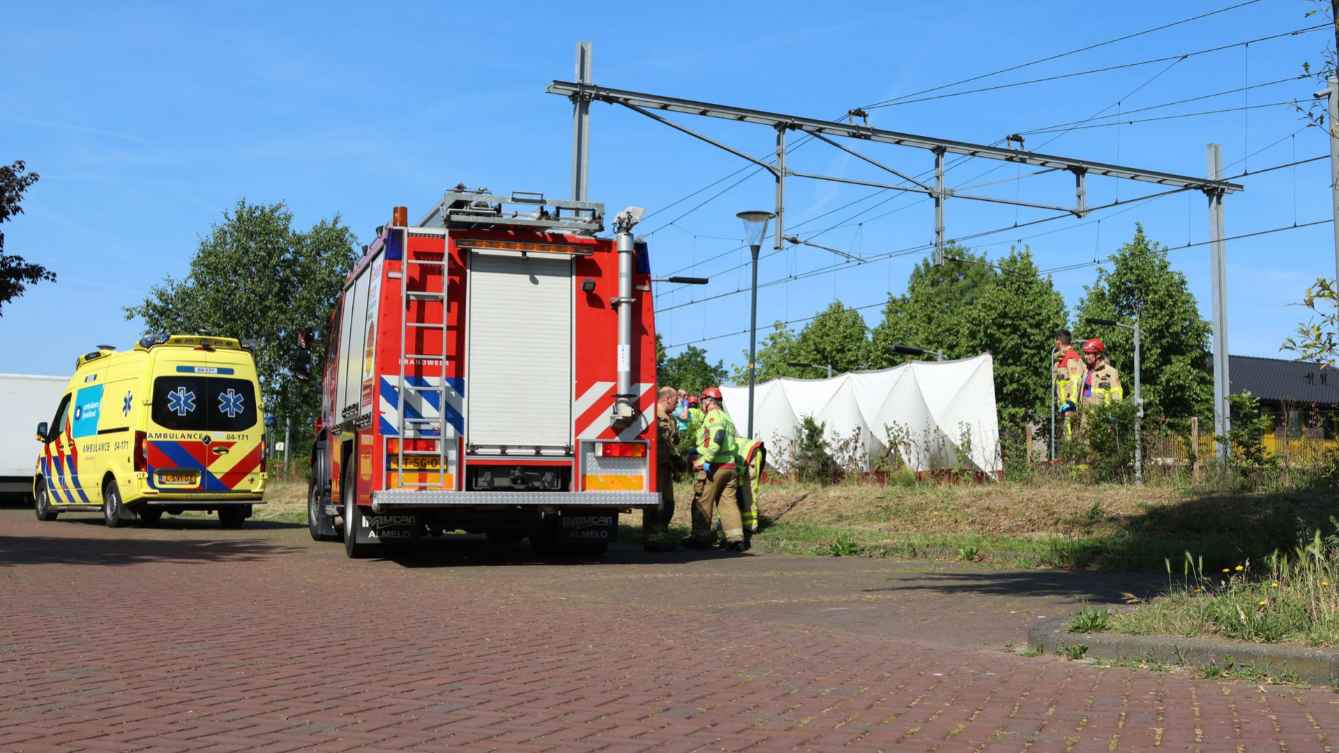 Treinverkeer stilgelegd na dodelijke aanrijding