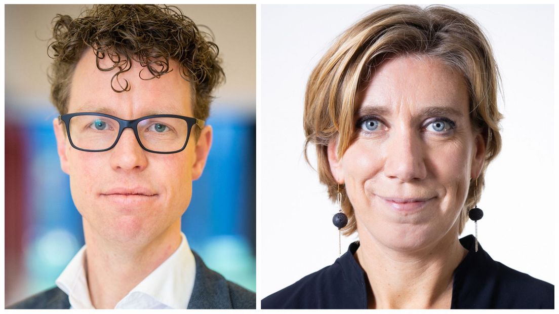 Martijn Balster en Ingrid Michon | Foto's: gemeente Den Haag/Martijn Beekman en VVD