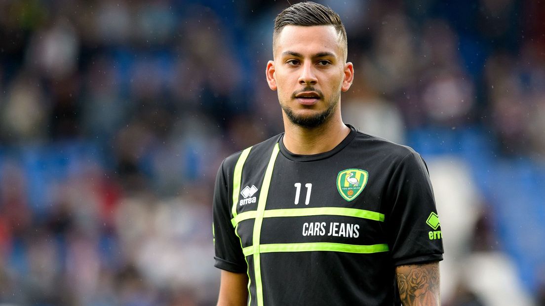 Ricardo Kishna droeg al eerder het shirt van ADO Den Haag