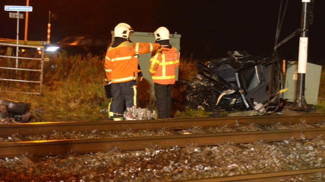 Vrouw gered na ongeluk op spoor Epse