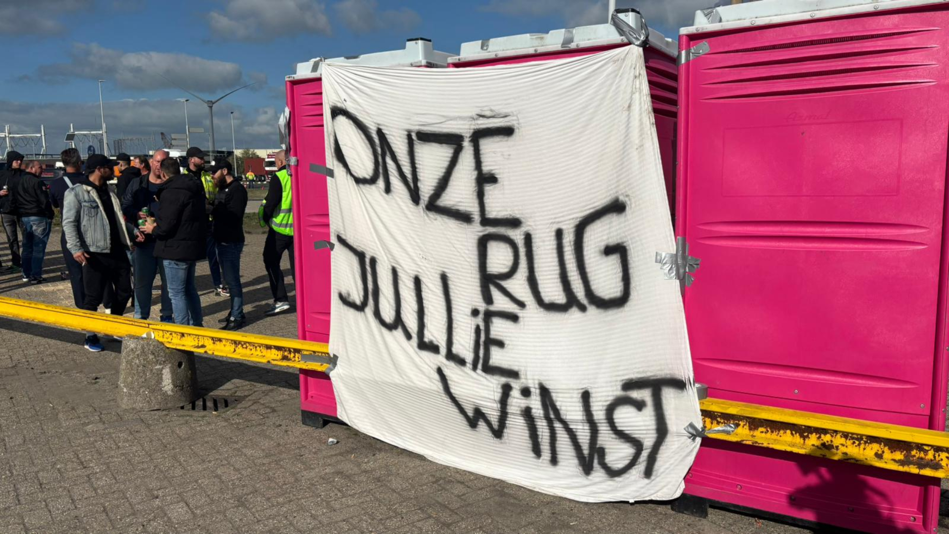 De sjorders eisen hogere lonen.