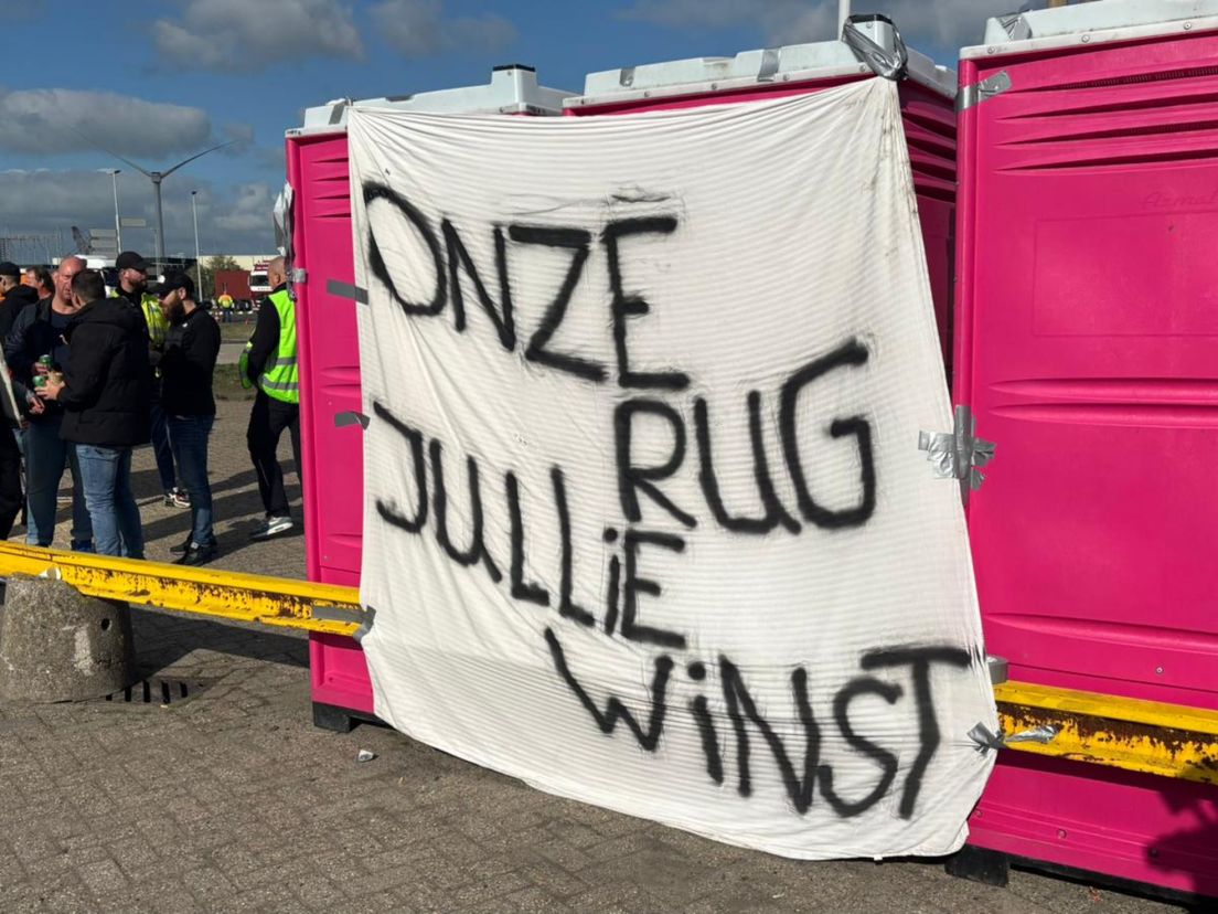 De sjorders eisen hogere lonen.