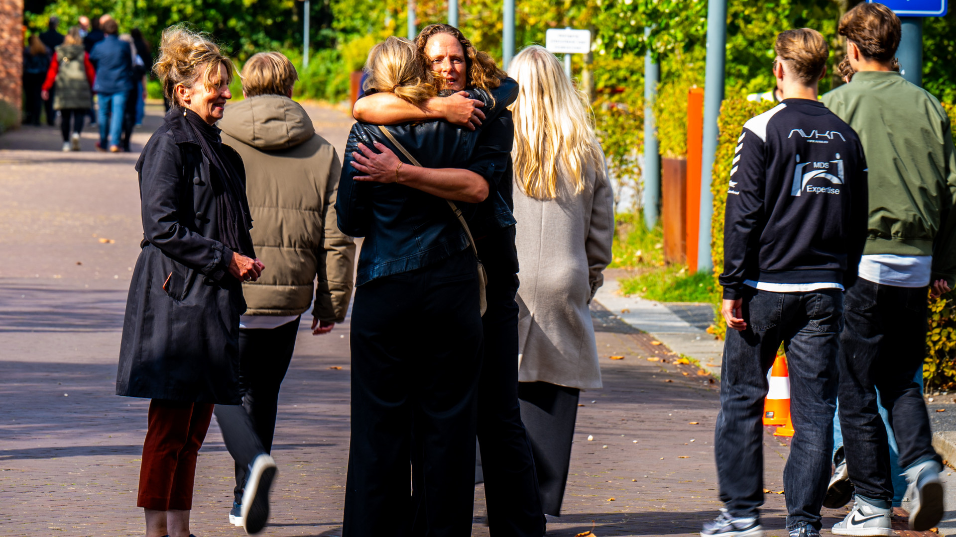 Vrienden en familie namen maandag afscheid van Pim