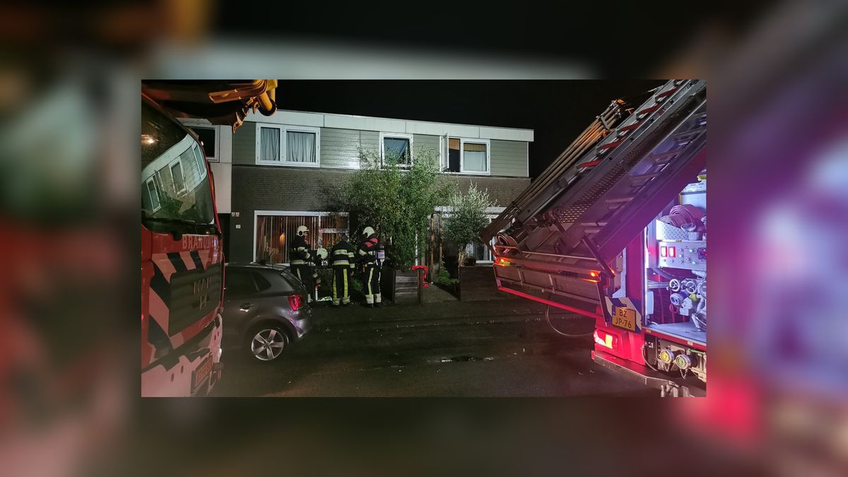 Bewoner naar ziekenhuis bij brand Oudeschoot, vuur snel onder controle