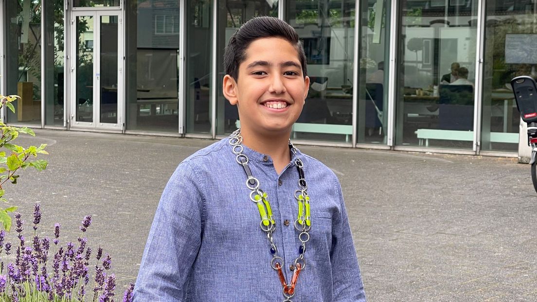 Waled (11) is vanaf de 28 september de nieuwe kinderburgemeester