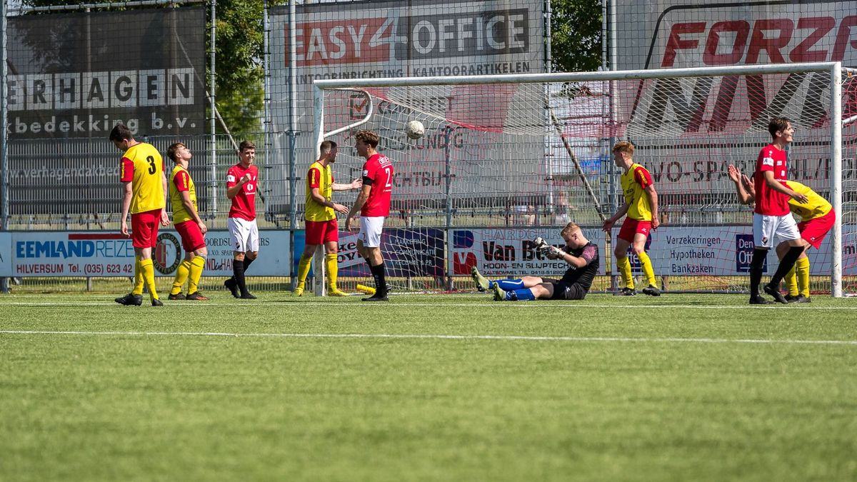 Arnemuiden komt veel tekort tegen Nivo Sparta en kan promotie vergeten