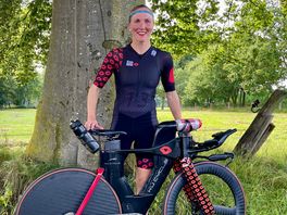 Ook winnares Janien Lubben ziek na halve triathlon Klazienaveen
