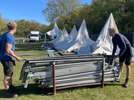 'Alle scenario's liggen klaar' bij opbouw Bevrijdingsfestival Assen