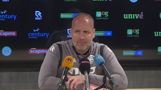 Dick Lukkien blikt vol vertrouwen vooruit op topper tegen Willem II