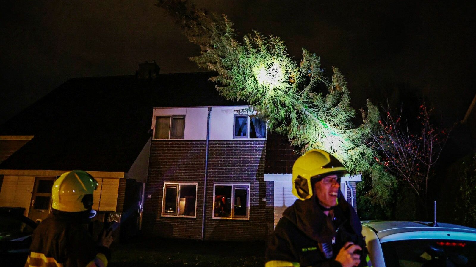 Stormschade in Fryslân: dit heeft Conall afgelopen nacht veroorzaakt