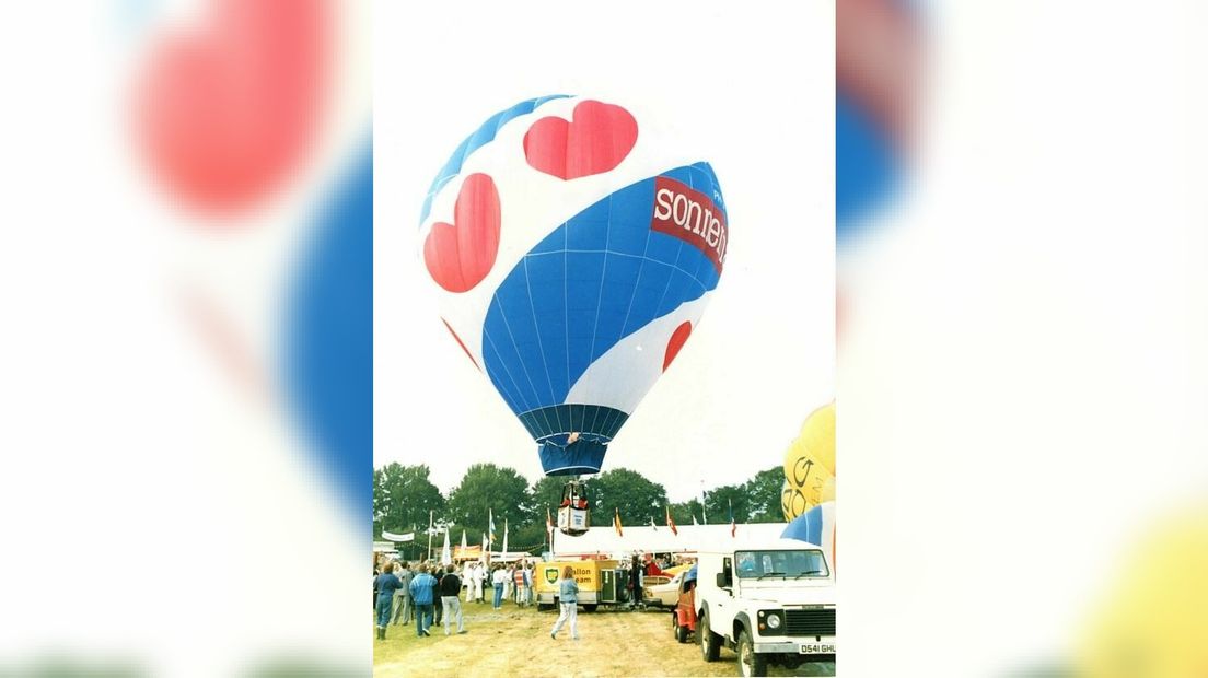 De Fryslân-ballon by de Friese Ballonfeesten fan 1987