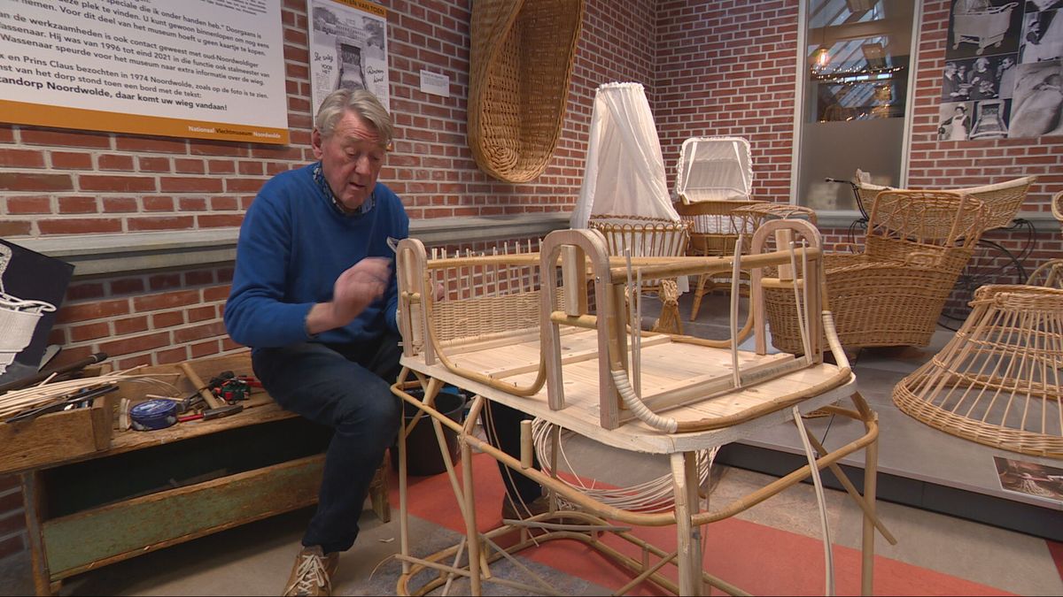 De wieg van Beatrix wordt nagemaakt in Noordwolde: 