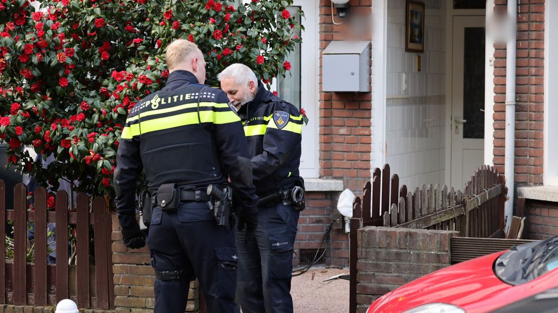 Politie in Convivastraat