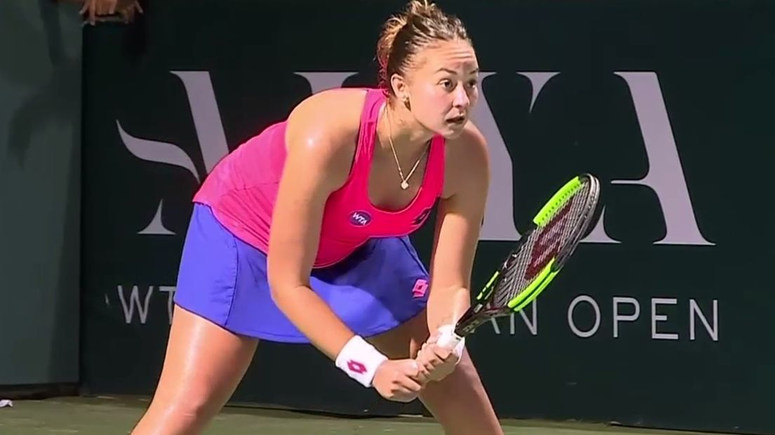 Lesley Kerkhove wint in Kuala Lumpur voor het eerst een WTA wedstrijd