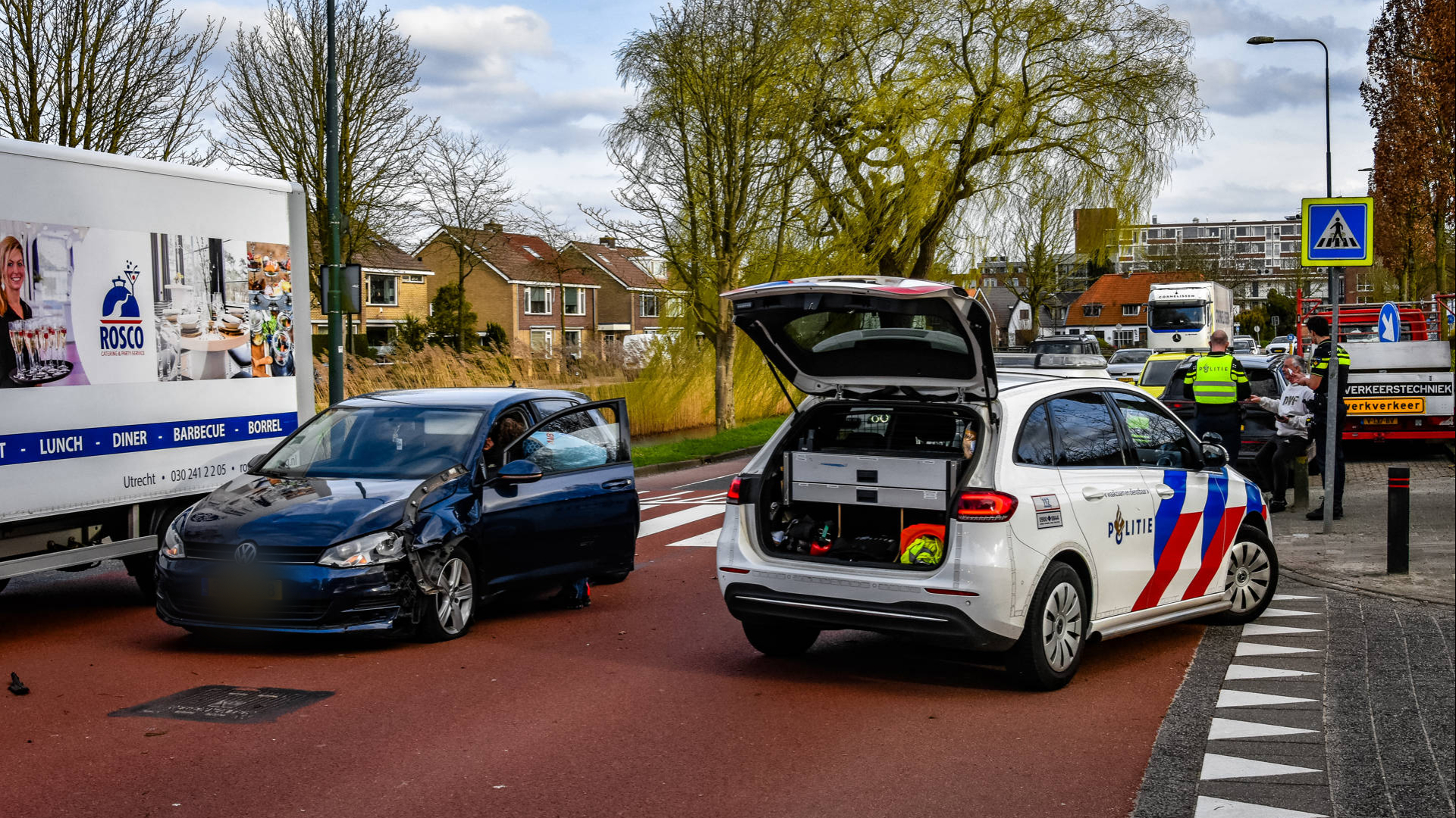 Botsing in Maarssen, geen gewonden