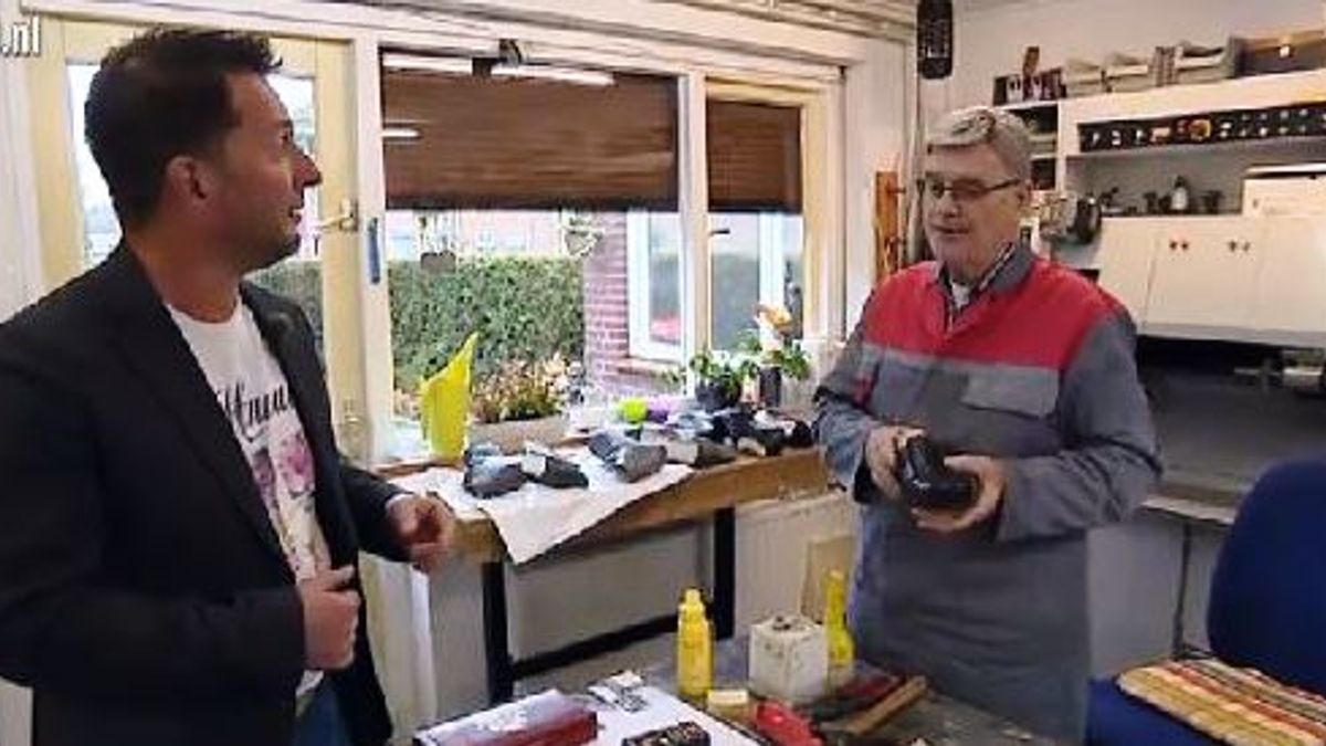 Óngerwaeg bij een trotse vakman, de schoester van Haler