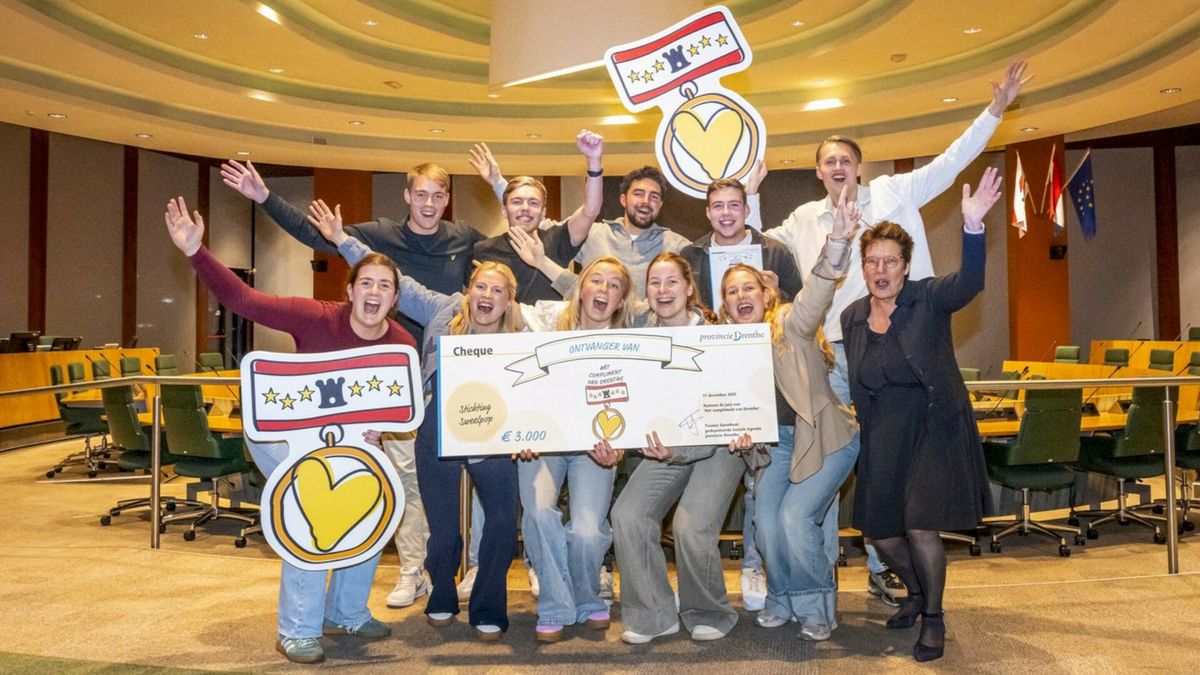 Sweelpop wint Hét Compliment van Drenthe: jong, gedreven en een tikkie eigenwijs