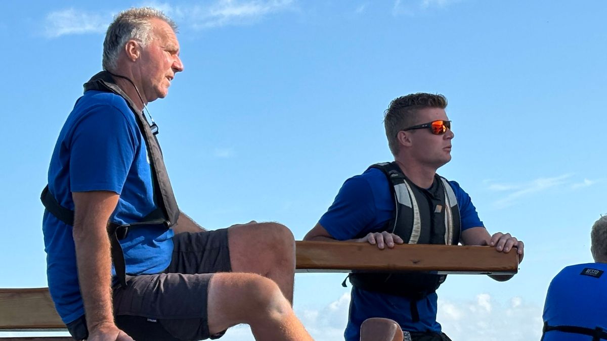 Willem is een van de jongste schippers: 