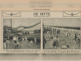 Eau de cologne sleept Rotterdammers door de hittegolf van 100 jaar geleden