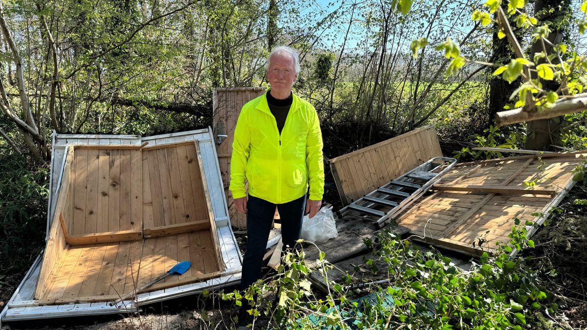 Opnieuw ingebroken bij imker Jan uit Assen: 'Het probleem is wel groot'